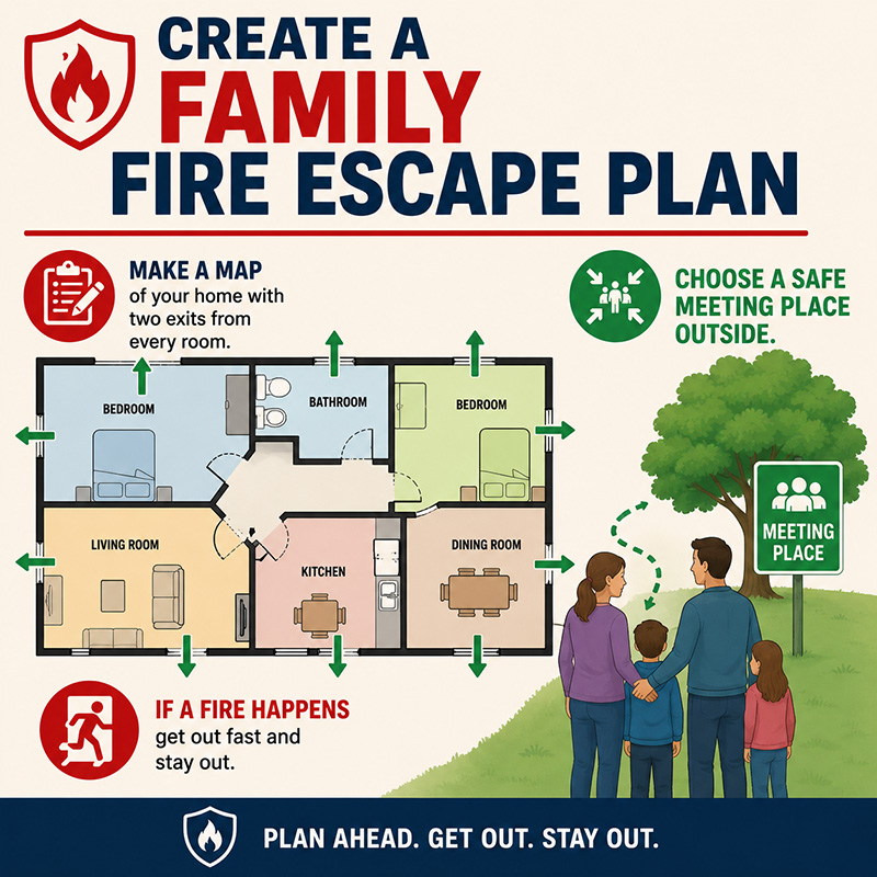 Create a Family Escape Plan
